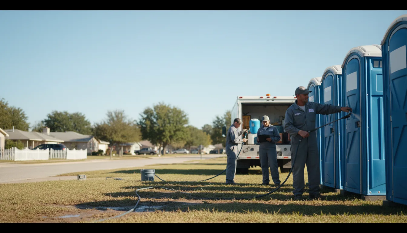 Long-Term Portable Toilet Rental in Sutherland, IA near me